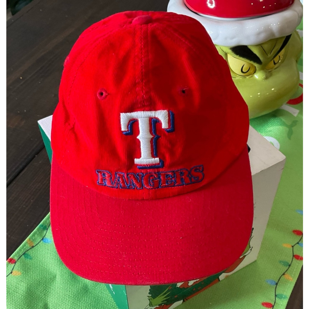 MLB Texas Ranger corduroy snapback hat
